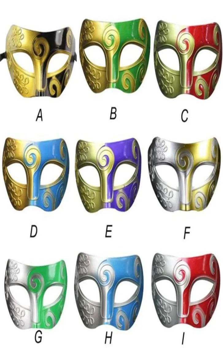 Adorável Pet Roman Gladiator Swordsman Halloween Party Masks MARDI GRAS Máscara de mascarada Oct10114101543