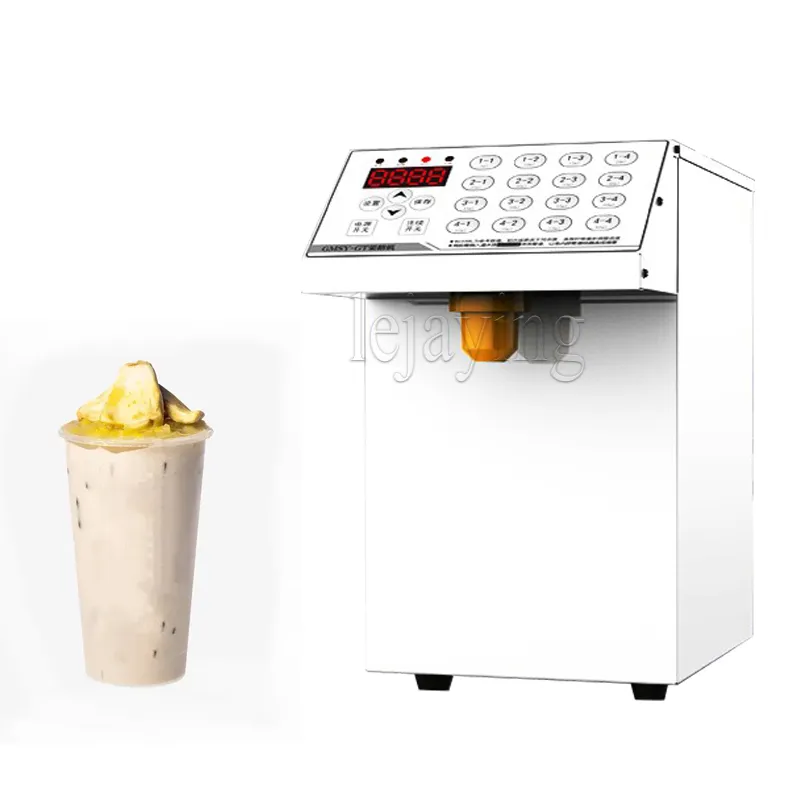 Quantifier Machine Electric Milk Refill Machine For Bubble Milk Tea And Syrup Sugar With ...