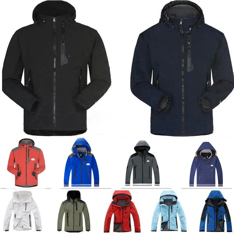 2024 Männer Wanderjacken wasserdichte atmungsaktive Softshell-Jacke Designer Outdoors Frauen Ski Sportmäntel Winter Outwear Soft Shell Jackets S-3xl