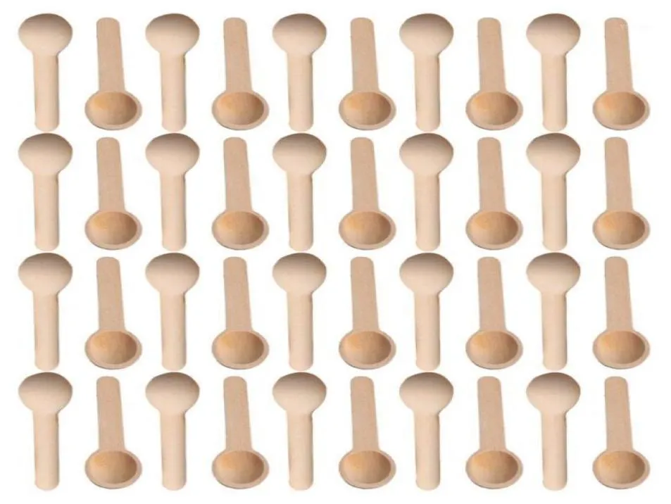 501002005001000PCS MINI NATUUR HOUTEN HOME Keuken Kook lepels Gereedschap Schep Schep Koop Kruiden Honing Koffie Lepels17459463