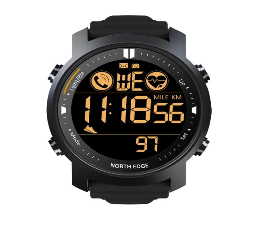 Ny Smart Watch Men Sport Fitness Watch IP67 Vattentät smartur för Men6576129