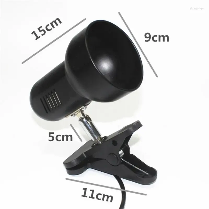 Table lampe de la lampe Protection des yeux E27 Clip à vis Mini Mini Flexibilité portable Clip de style Étude