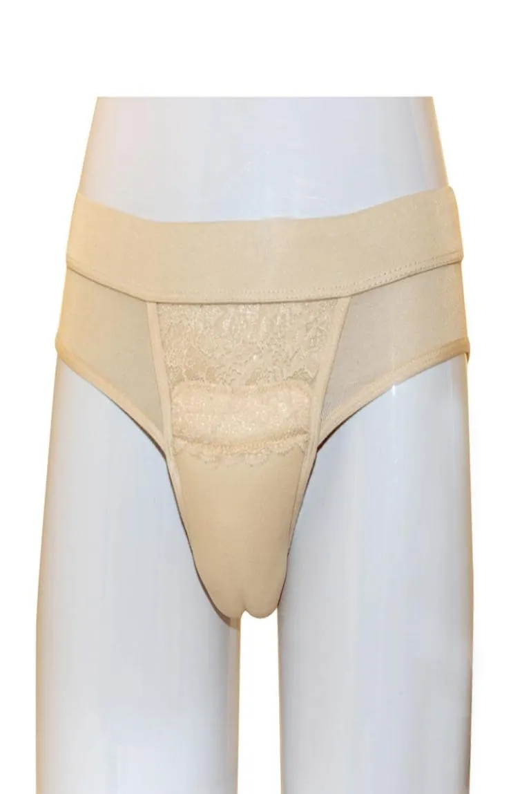 Vendre un nouveau style Cosplay Shemale Underwear Female Fake Vagin Forgin For Men Cross Dresher Briefs6257845