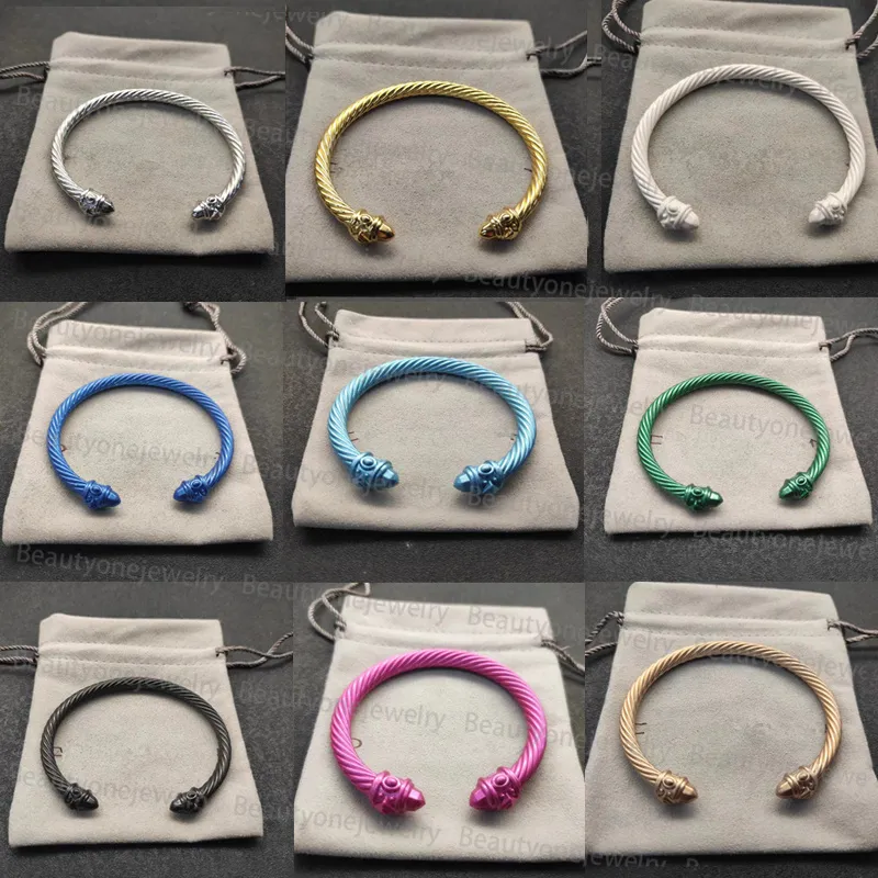 Hot Sale Designer 925 Bracelets à charme bracelet en bracelet en bracelets pour hommes pour hommes pour hommes 5 mm 7 mm