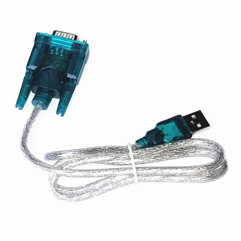 80 cm di alta qualità USB 2.0 a seriale RS-232 DB9 Adattatore di supporto chipset 9pin USB RS232 CH340 Cavo Win10 Convertitore