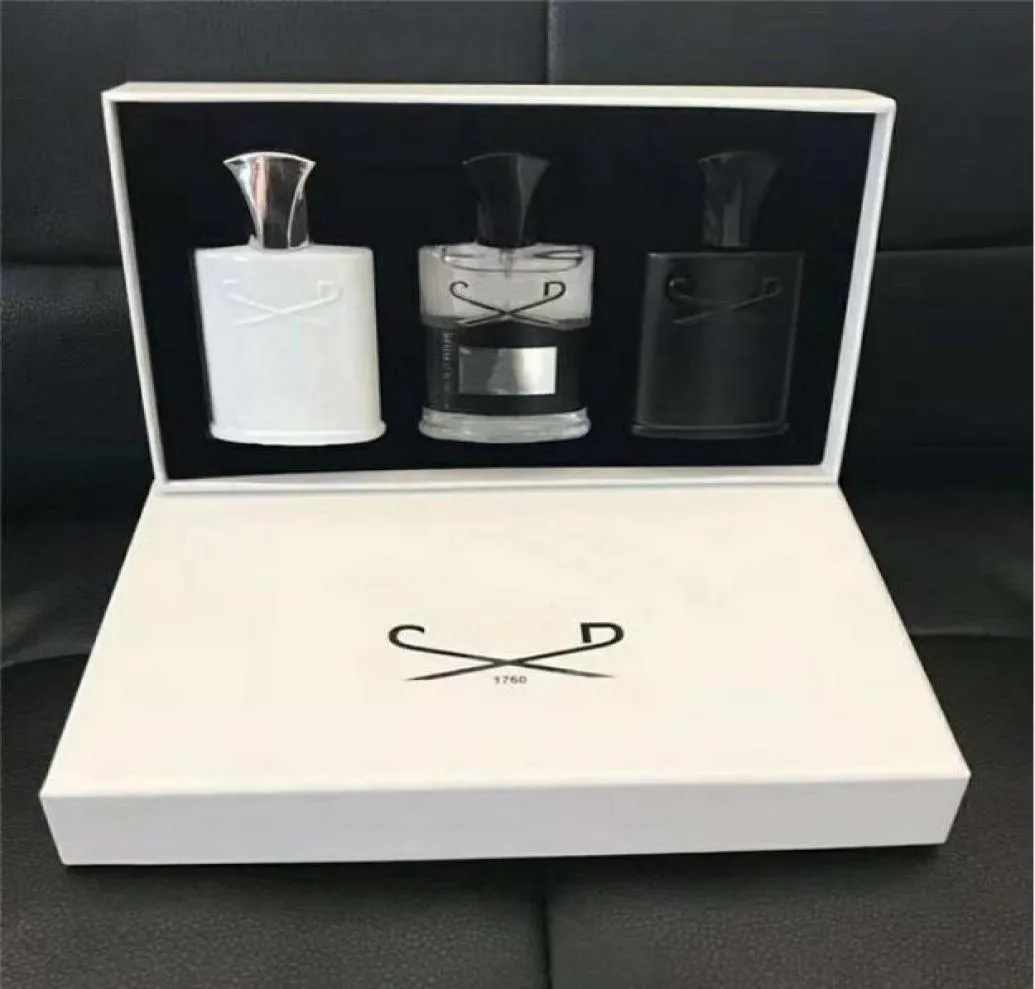 2021 Multiscent Exquisite Men039s Geschenkbox Parfüm 3 in 1 dauerhafte Geschmacksfabrik 023680586