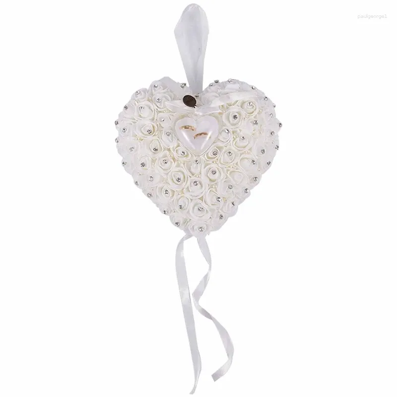 Orecchini di collana set decorazioni per matrimoni Chic Fiori a forma di cuore Fiori di San Valentino DEGGI RAGGI COLLOW DECO