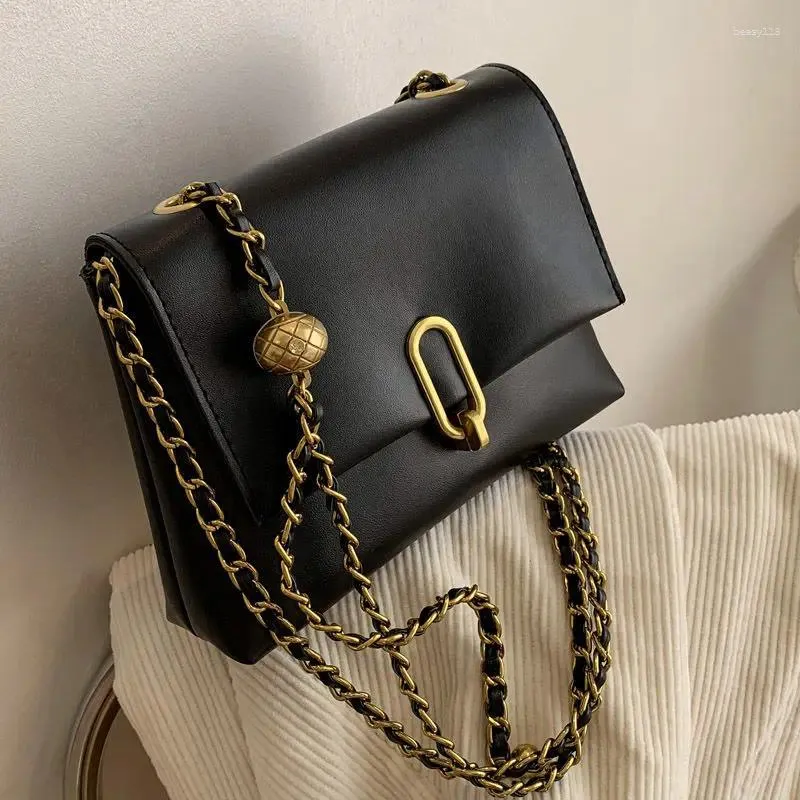Umhängetaschen Frauen Bag Crossbody für Geldbörse Handtasche 2024 Trend Mode Retro Solid Color Designer PU Leder