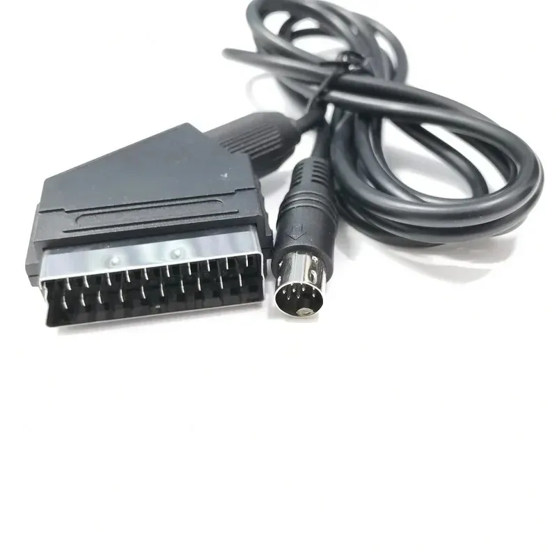 Câble de plomb SCART RVB pour Sega -Mega Drive 2-Généraire 2 Megadrive 2 MD2 RGB AV SCART Cable 1,8m D11 20 Dropshipping