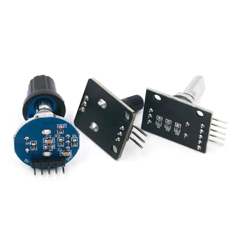 1 stücke Rotary Encoder Modul Runde Audio rotierende Potentiometer Knob Cap Ec11