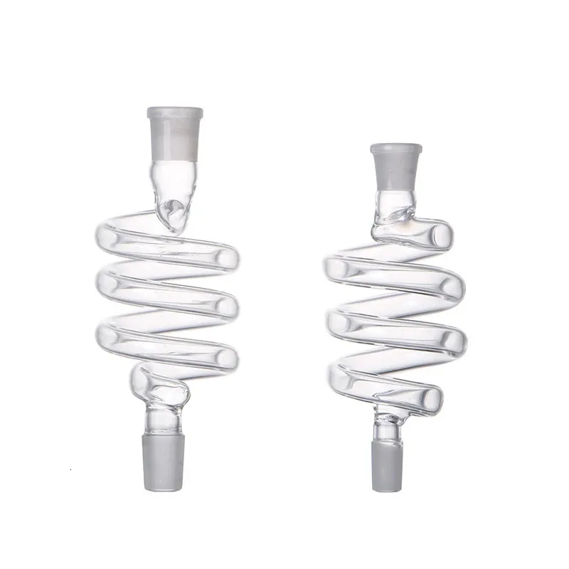 Conector de junção do dia 18,8 mm/14mm Parte de vidro da mola de vidro Twirl LED Hookah Shisha Chicha Acessórios Tubo da bobina para Narguile 240429