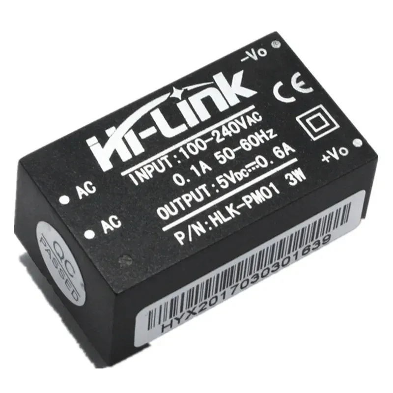 HLK-PM01 HLK-PM03 HLK-PM12 AC-DC 5/3/12/9/15V Mini Güç Kaynağı Modülü, Akıllı Ev Anahtarı Güç Kaynağı Modülü