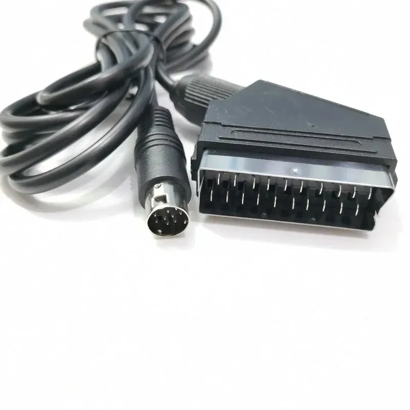 2024 neues RGB Scart -Bleikabel für Sega -Mega -Antrieb 2 -Genesis 2 Megadrive 2 MD2 RGB AV Scart -Kabel 1,8 m D11 20 Dropshipping- für Genesis 2