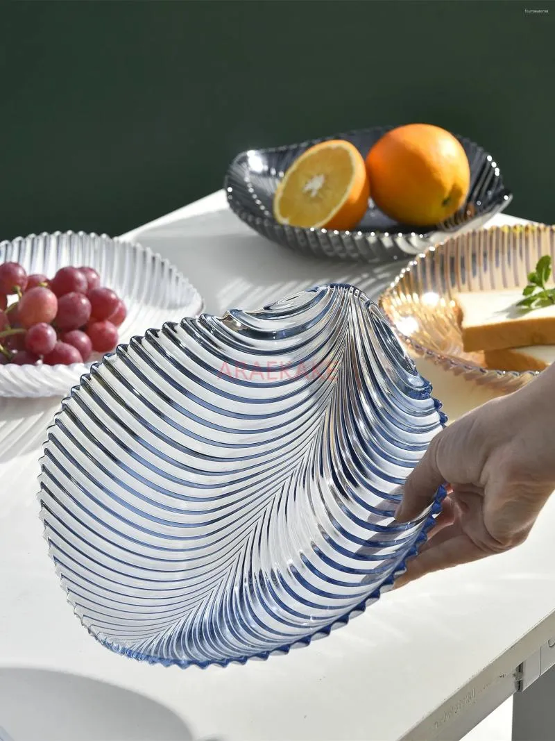 Borden fruitplaat glas moderne woonkamer huis creatief snack meloenzaad