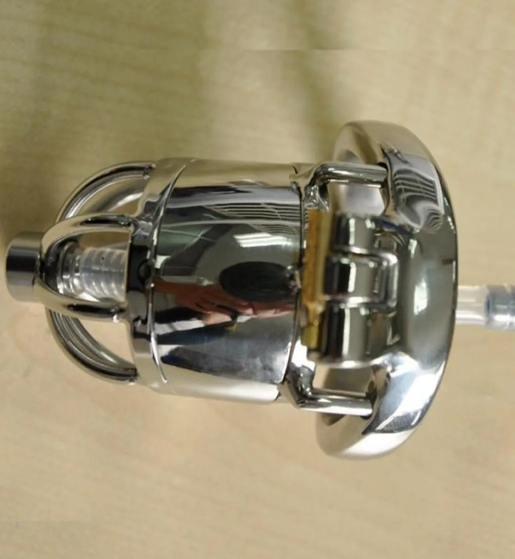 Nuovo dispositivo a cinghia ad anello a spillo anti -Off Cintura da uomo in acciaio inossidabile Blocco del pene in metallo uretrale Anello del pene uretrale1993924