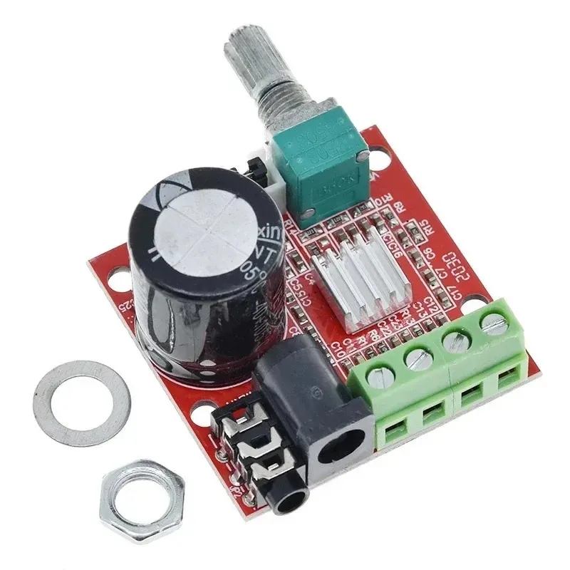 12V Mini HI-FI PAM8610 Audio Stereo Wzmacniacz Board 2x10W Podwójna klasa D wysoka wydajność Dostosuj głośność