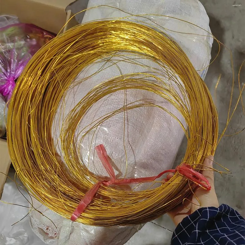Fiori decorativi 1 kg 20# 1 mm diametro calza in nylon filo di ferro floreale usato per la produzione fai -da -te
