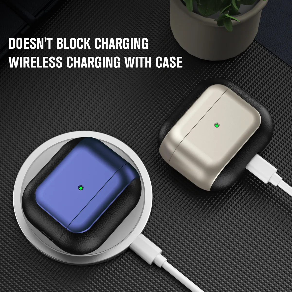 Charging Case Hard Case For Airpods Airpod Case RFUNGUANGO For