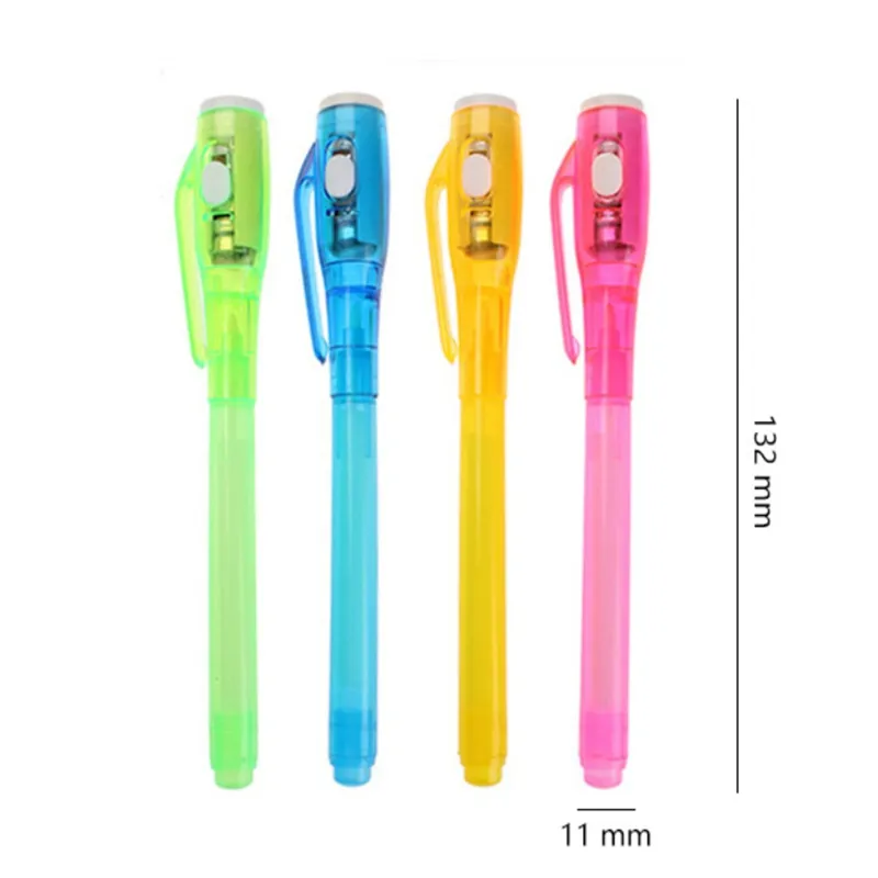 2 in 1 UV Light Combo Creative Stationery Invisible Ink Pen