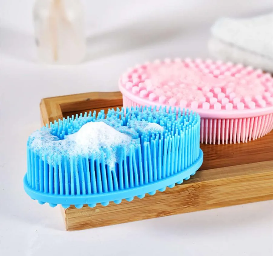 Baby Silicone Soft Shampooing Children Training Training Training Brush7482528