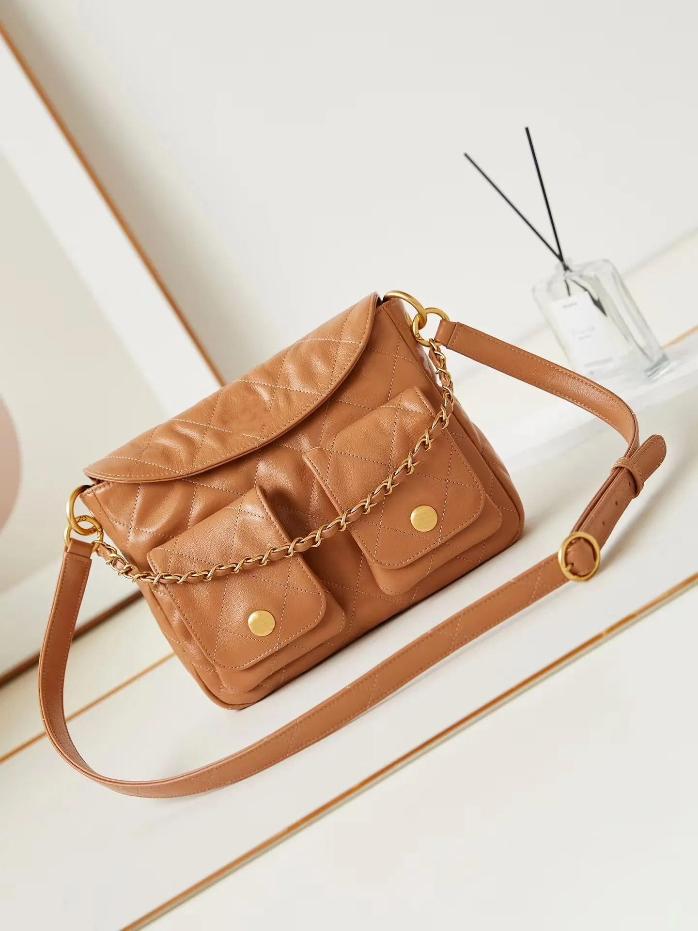 designer bag vintage fashion Tote bags Classic bag luxury bag Retro Fashion Top Tier Quality Chain hippie HOBO messenger bag Real Leather handbag