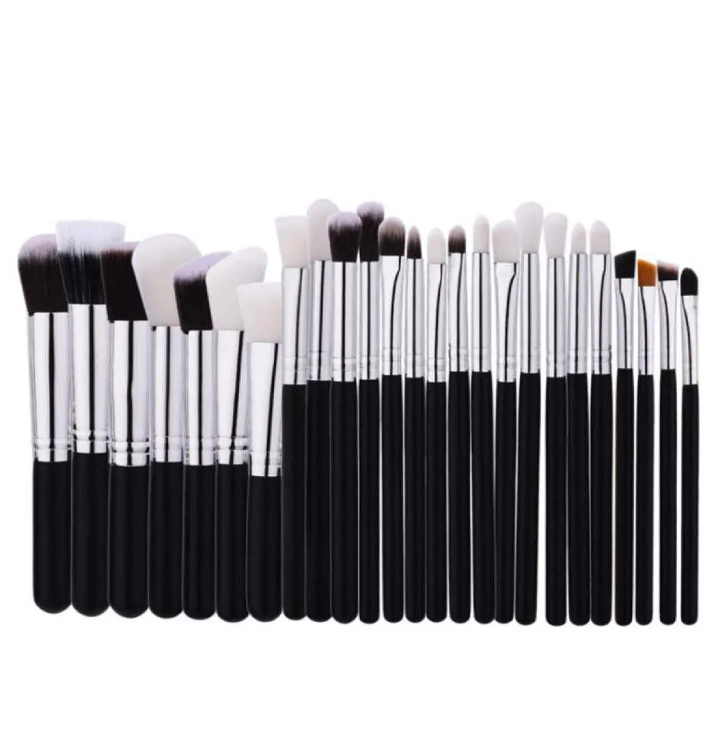 Patchwork Black Professional Makeup Brushes Set Tools Makeup Brush Tools Kit Foundation Powder Blushs Natural Synthetic Hairxgrj6909984