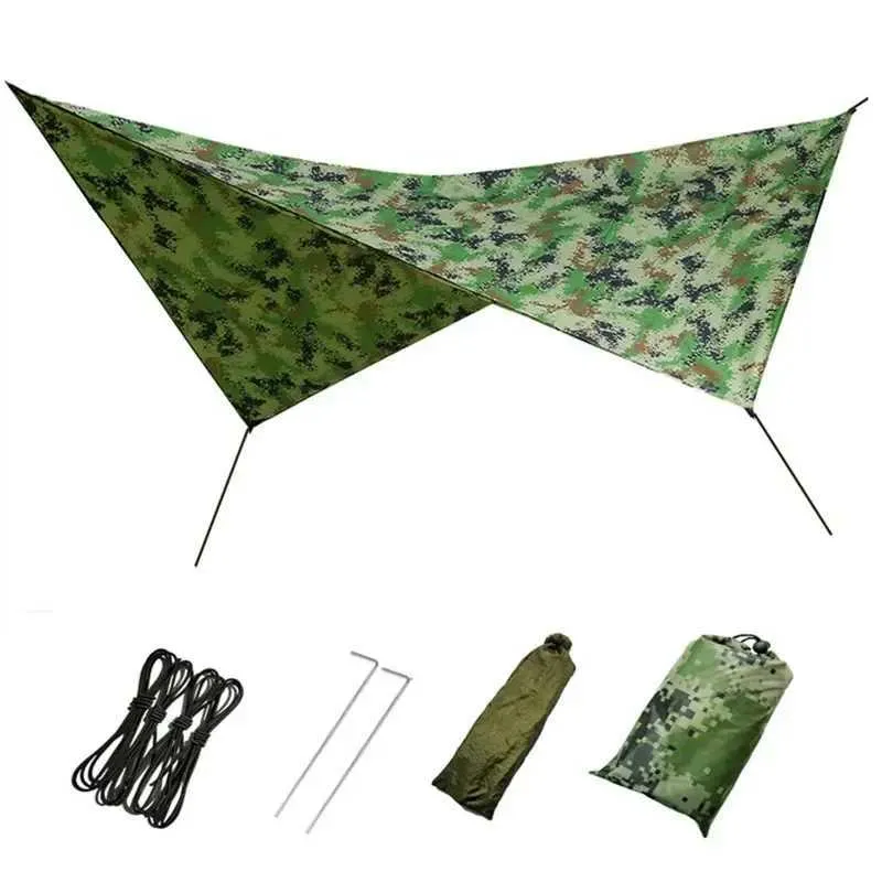 Hamki kempingowe plandek wodoodporny deszcz deszczowy płyt wodoodporne matmiczne namiot piknikowy