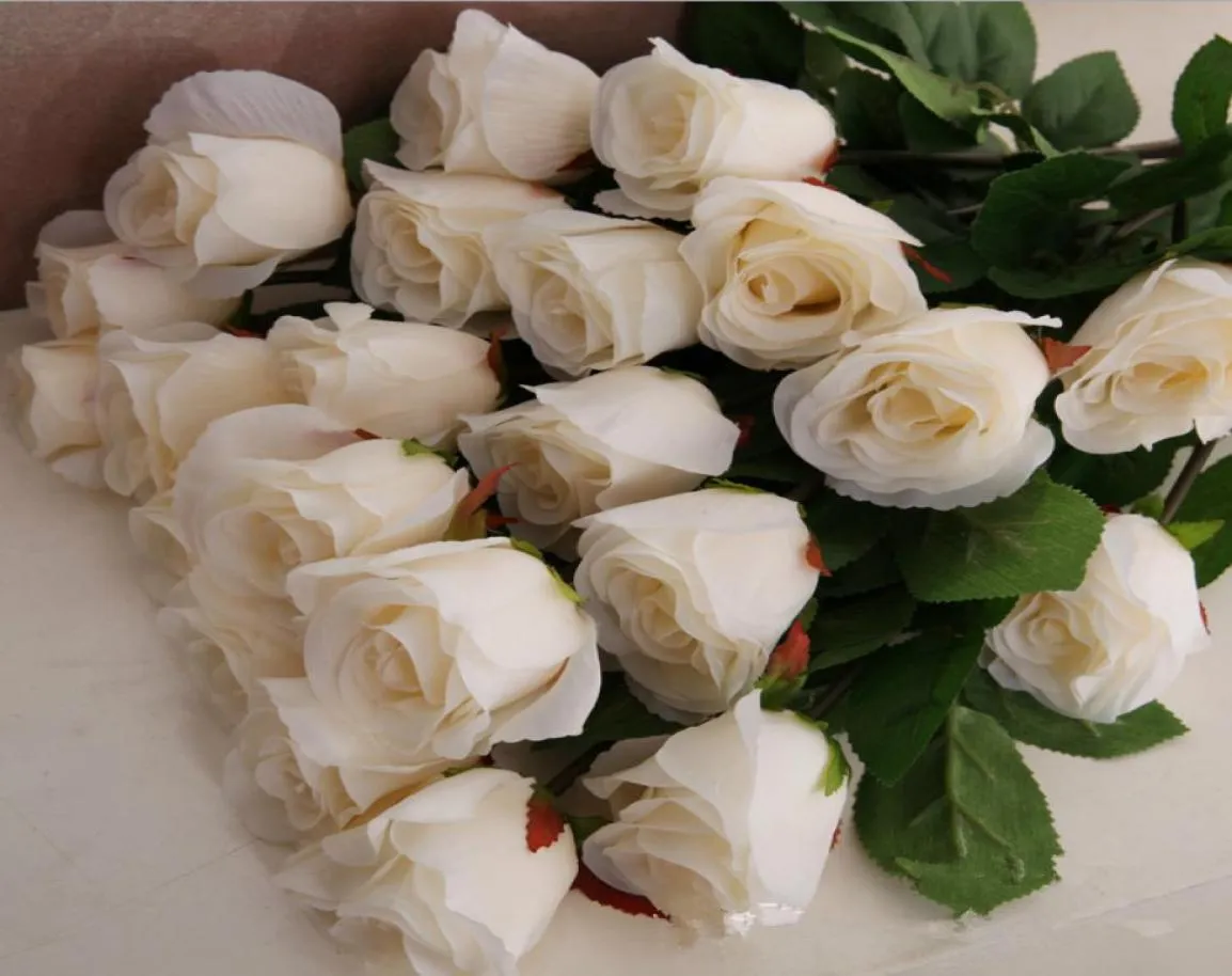 Luxusrosen Blume künstliche Seide Blumen Real Touch Rose Multi -Farben für Hochzeits Wand Hochzeit Bouquet Home Dekoration Party AC6333161