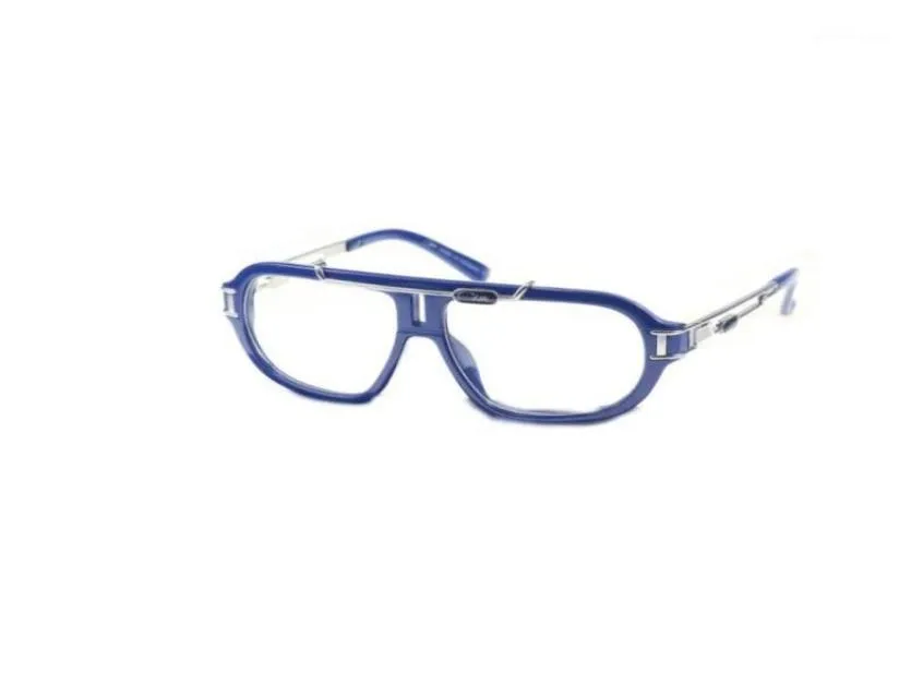 Zowensyh Mash Marka okularów metalowe ramki mężczyźni designerki niebieski obiektyw Uv400 okulary okulary męskie 8018 Sun17929825