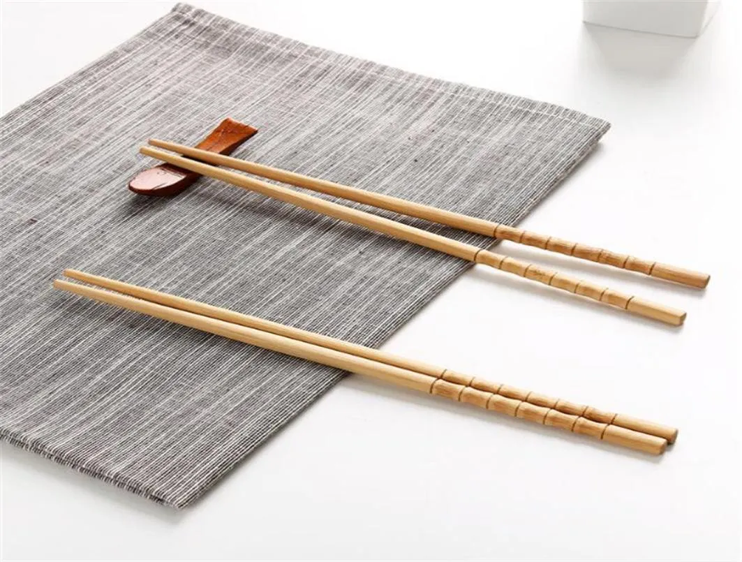 High Quality 10 Pairs Chinese Style Chopsticks Creative Natural Handmade Wood Chopstick Tableware Chopsticks Set 2020 5753888