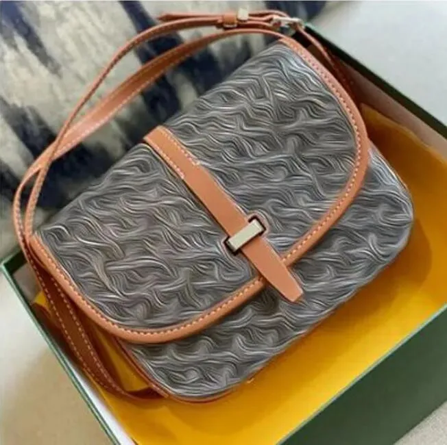 Designer Square Messenger Postman Wallet Hand Painted Envelope Large Totes Crossbody Bag Handbags Womens Mens Genuine Weekend Shoulder B00502
