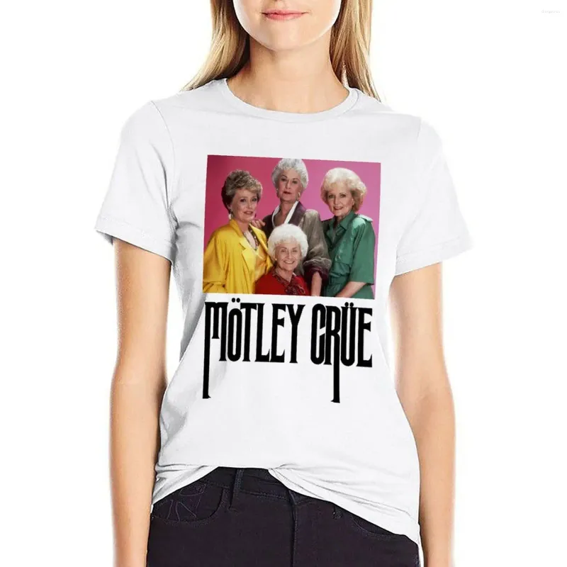 T-shirt pour femmes Golden Girls T-shirt Robe pour les chemisiers d'été de taille plus femme 2024