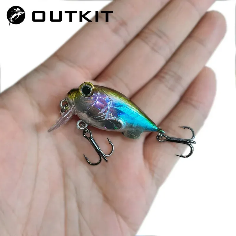 outkit 1pcs التصميم الياباني صيد الصيد إغراء 4CM52G طعم كرنك صغير ل pike جثم باس غرق crankbait pesca 240430