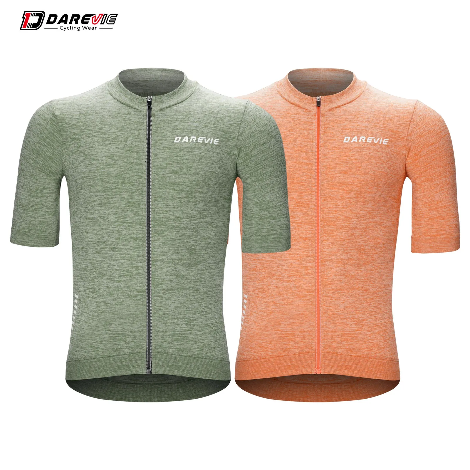 Daarevie Cycling Jerseyニットシームレス20クイックドライマンMAILLOTソフト通気服男性女性ジュニア240422