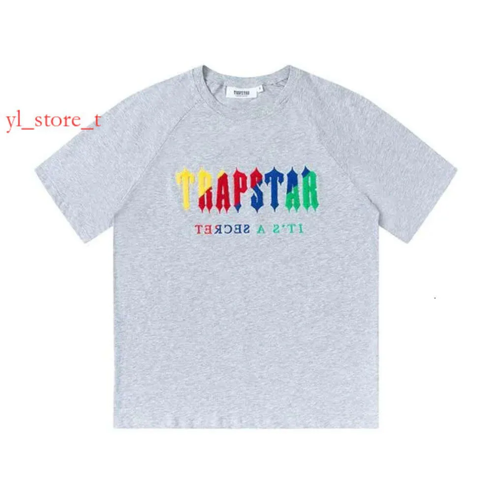 Designer Mens Womens Trapstar Sports Comfort T Shirts Polos Couples Sutra Letter T-shirts Women Trapstars Trendy Pullovers Luxury T-Shirt 4770
