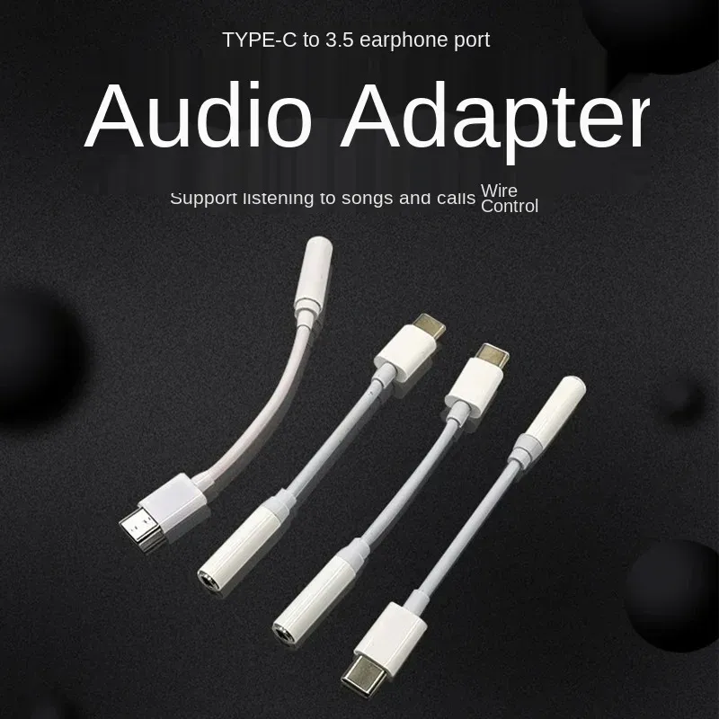 Type C 3.5 Câble Audio audio d'écoute Jack pour Huawei USB à 3,5 mm Adaptateur pour Samsung Galaxy Note 10 20 Plus S10 S20