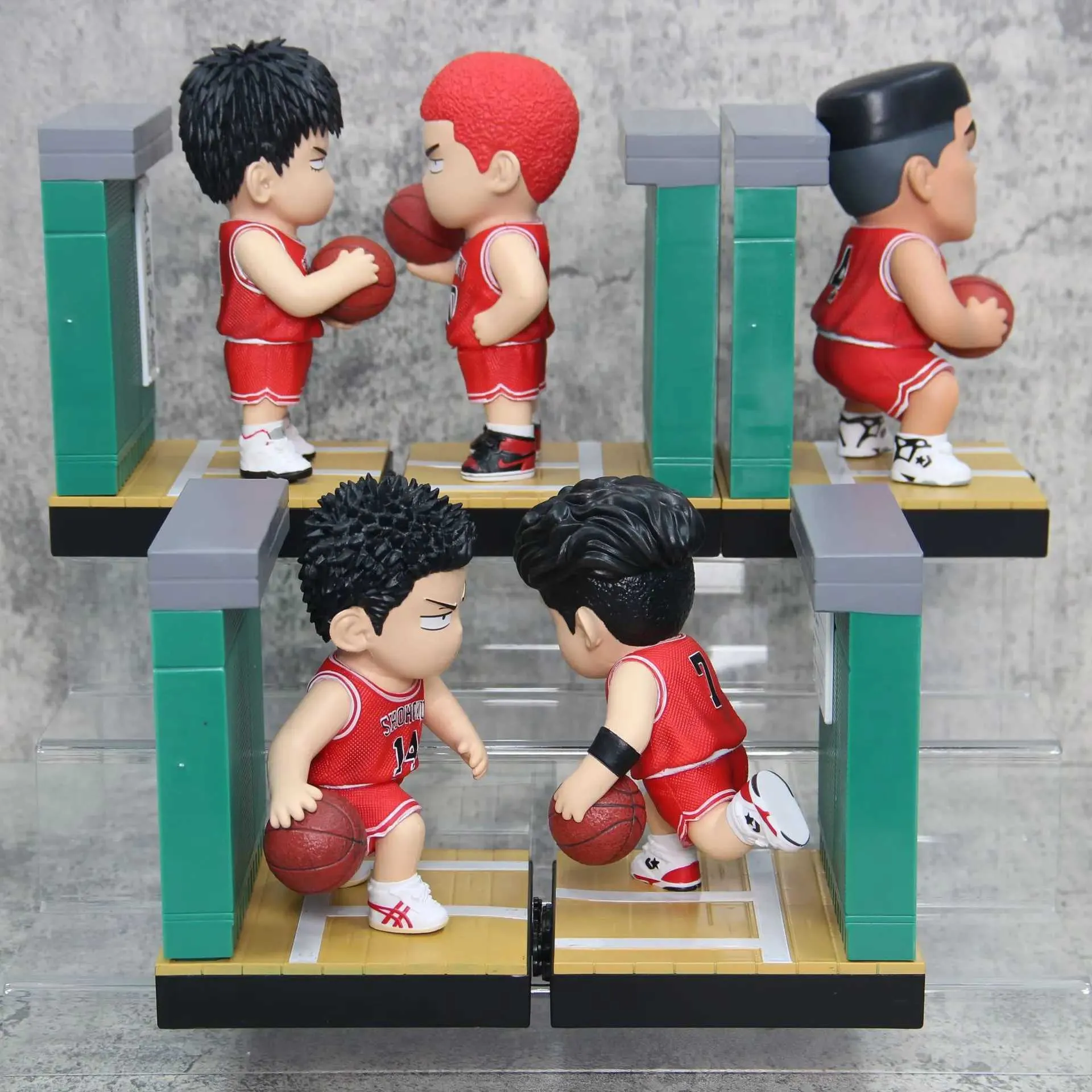 Figuras de brinquedo de ação hanamichi sakuragi kaede rukawa akagi tuneori miyagi ryota gk modelo anime slam dunk cuttion thoys fãs de presente boneca boneca boneca boneca boneca boneca boneca boneca boneca boneca boneca boneca boneca