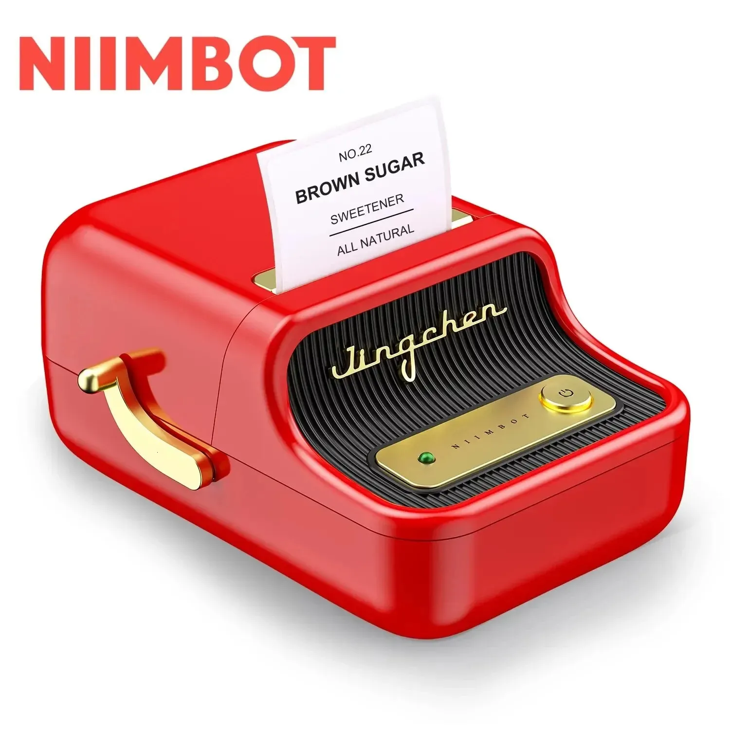 Niimbot B21 Mini Label Thermal tragbarer Drucker für mobile Kleber Drucker Aufkleber drahtloser Bluetooth -Tag -Preis -Label -Hersteller 240417