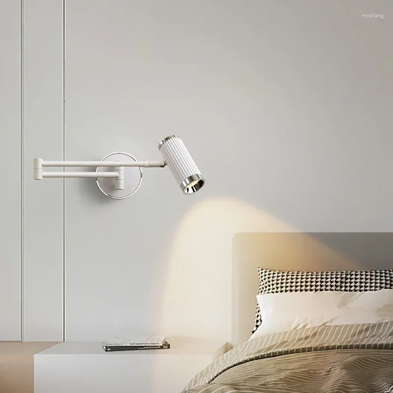 Muurlamp Minimalistisch LED BED -BEDBAAD LADING VOOR SLAAPKAMER Woonkamer SCONCE LICHT HUIS DECORE AMPLATTEREN
