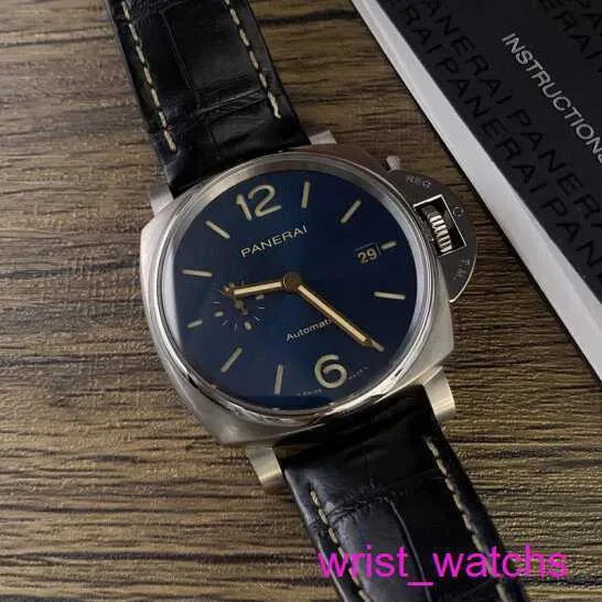 Panerai Luminor Due 42mm PAM00927 Men s Automatic Swiss Made Leather Strap Watch