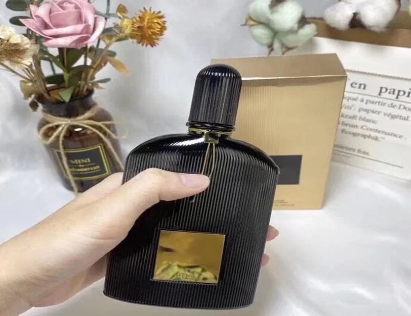 Ganzes neutrales Parfüm schwarzer Orchide
