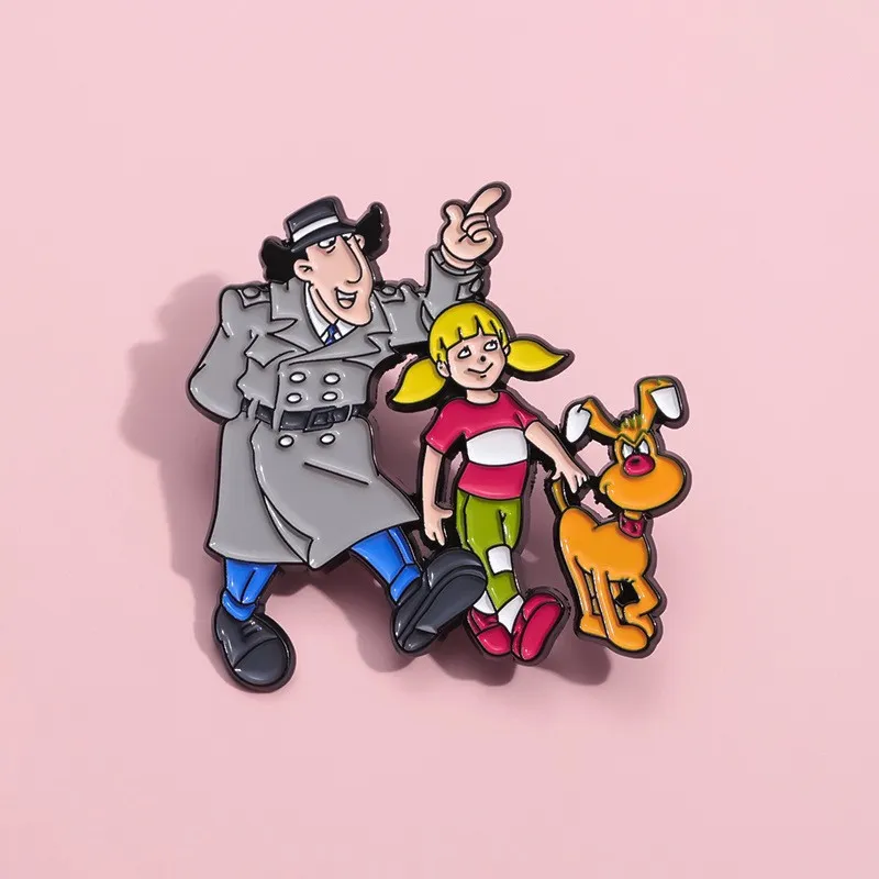 Halloween cartoon friends characters enamel pin childhood game movie film quotes brooch badge Cute Anime Movies Games Hard Enamel Pins