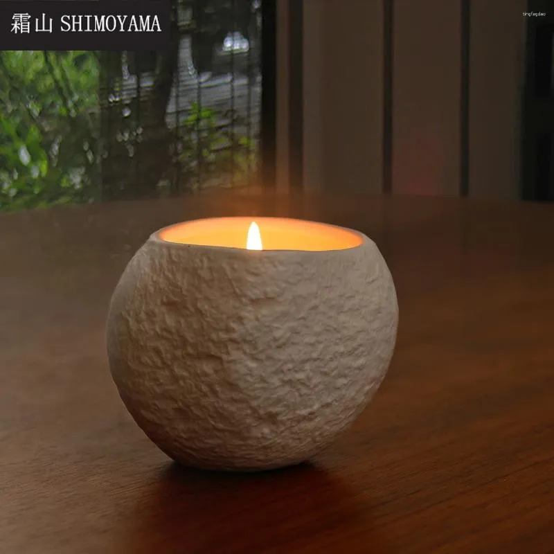 Titulares de velas Shimoyama nórdico Cerâmico Cerâmico Fragrância de Natal de Luxo Mini Soy Soy Gift Set Decor Home Decor
