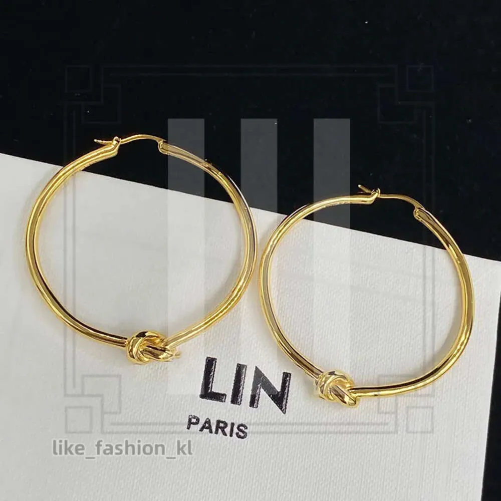 2023 Designer Knot Hoops CELINR OEURS FEMMES FEMMES BIELS GOLLES LUXEUR HUGGIE OEUR CLASSIQUE CLAST HOOP JOWLERY CHARME MODE OEURS OEURS OEURS EARING 178