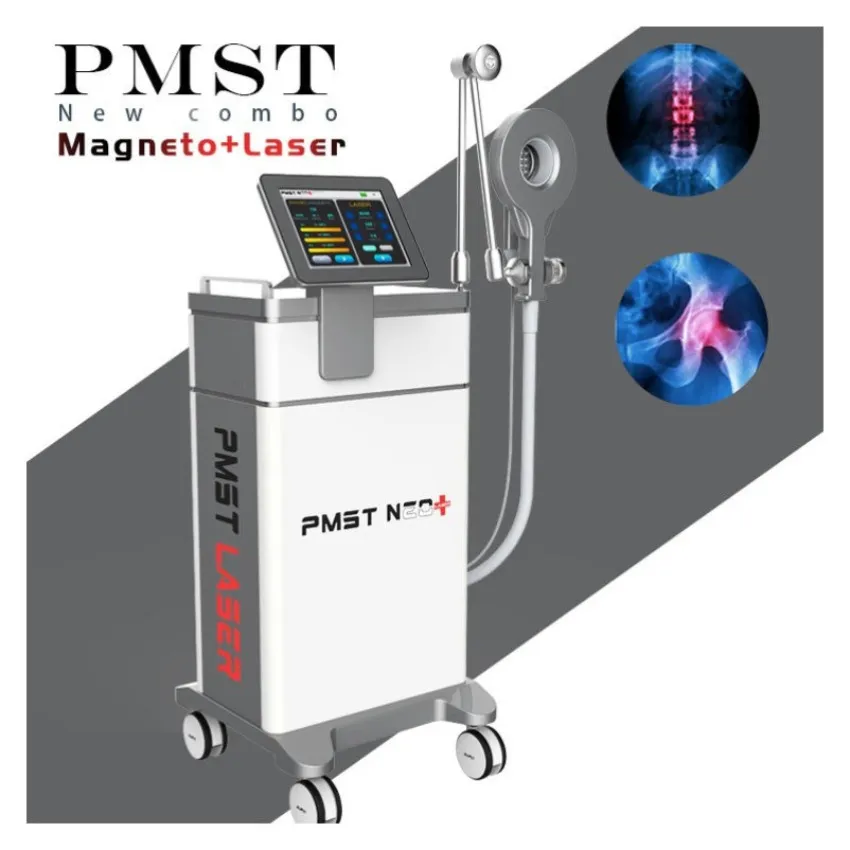 PMST Wave 3 em 1 Terapia magnética Máquina de fisioteto com ondas de choque pneumáticas ESWT Physiotherpay infravermelho para alívio da dor corporal ED Treatment426
