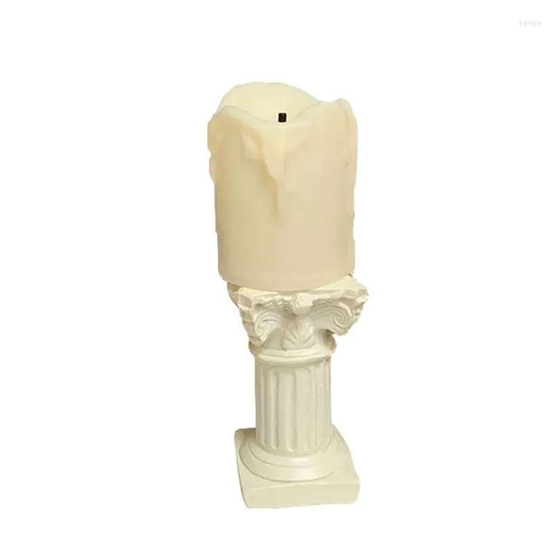Candle Holders Vintage Holder Nordic Style Polyresin Elegancki personalizowany Świeclestick Wedding Center De Table Mariage Dom Home Decor Jd50zt