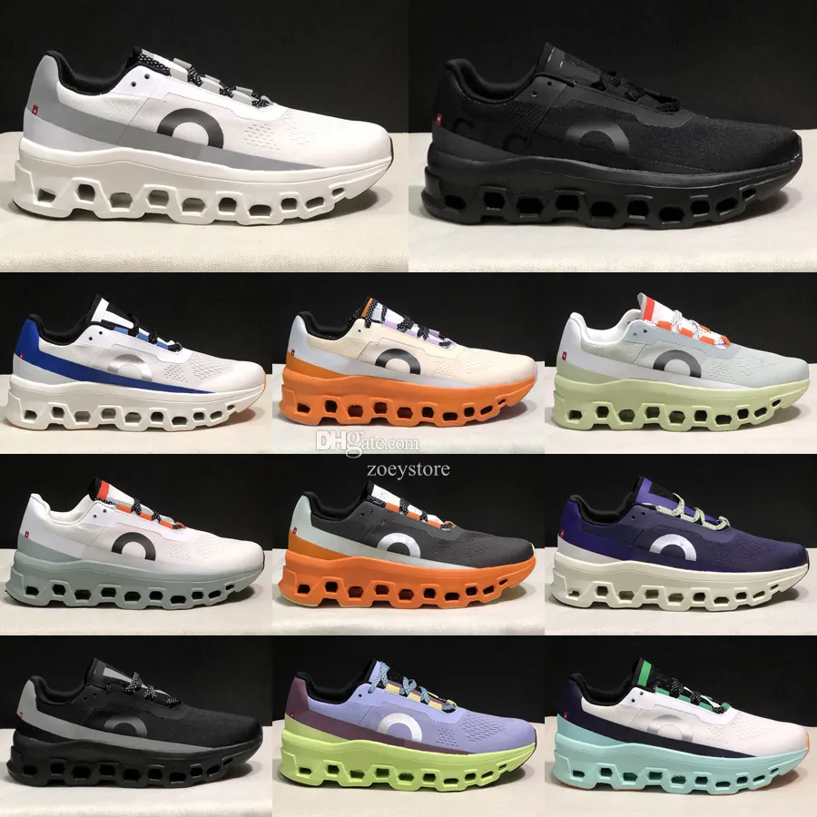 2024 Cloudmonster Clouds Rrote Shoes Men Men Women Cloud Monster Fawn Curmeric Ir0n сено-крем дюна 2024 кроссовки тренажера Eur 36-45