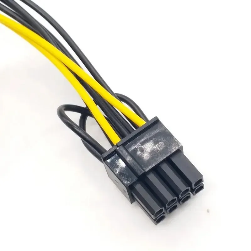 20 cm de haut vitesse à 15 broches mâle SATA à 8 broches 6 + 2 Câble d'alimentation PCI-E Câble SATA Câble de 15 broches à 8 broches