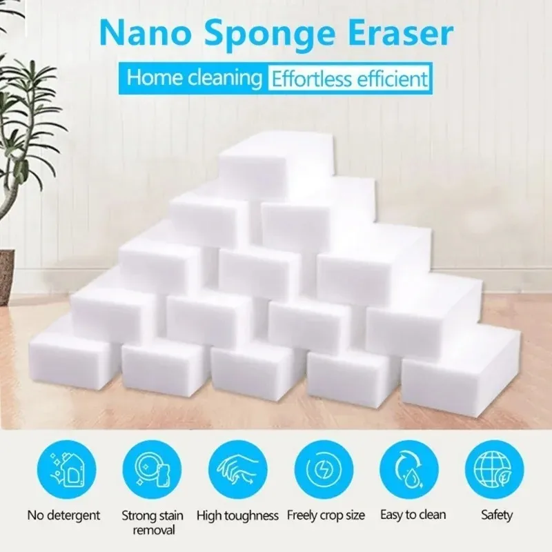 20/Melamine Sponge Cleaning Tools Useful Thing For Kitchen Accessories Home Reusable Washable Melamine Sponge Magic