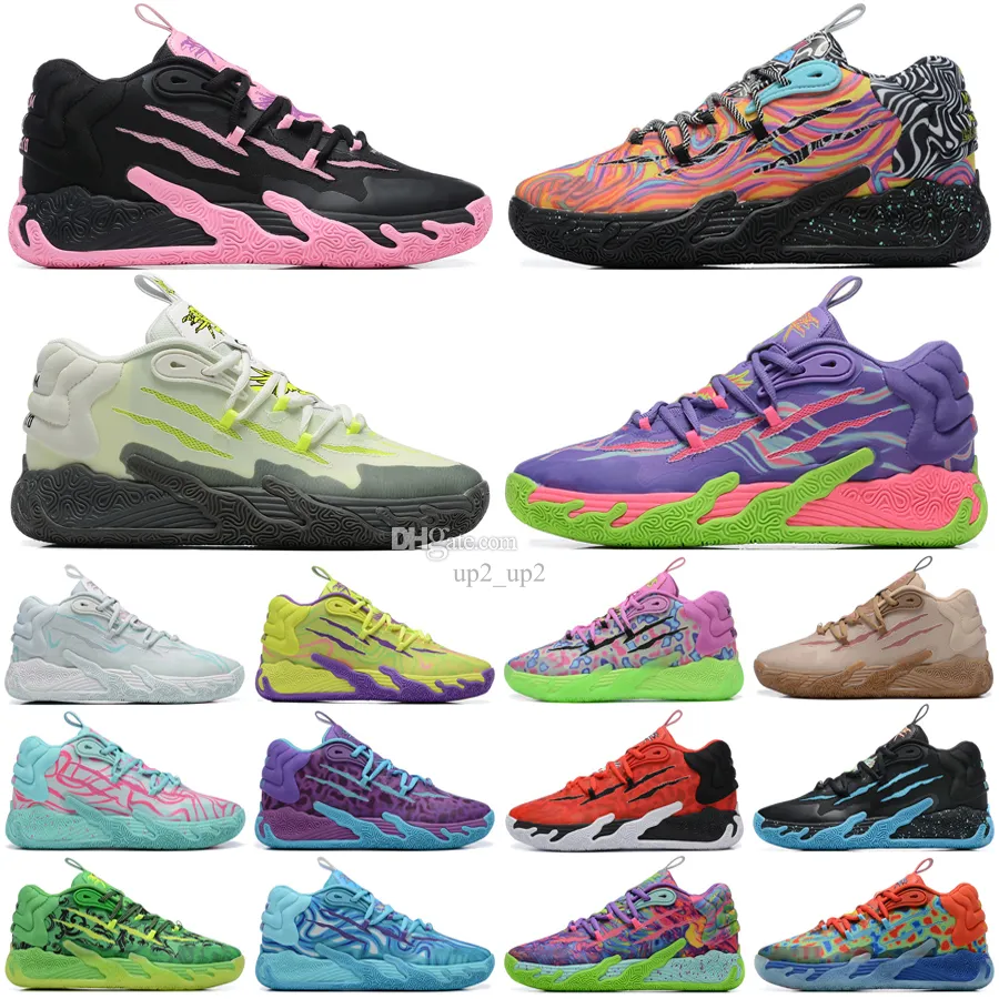 2024 Men LaMelo Ball MB.03 Basketball Shoes Not From Here Rock Ridge Black Red Blast Rick and Morty Galaxy 3 UNC Queen Buzz City Iridescent Dreams Mens Trainers Sneakers